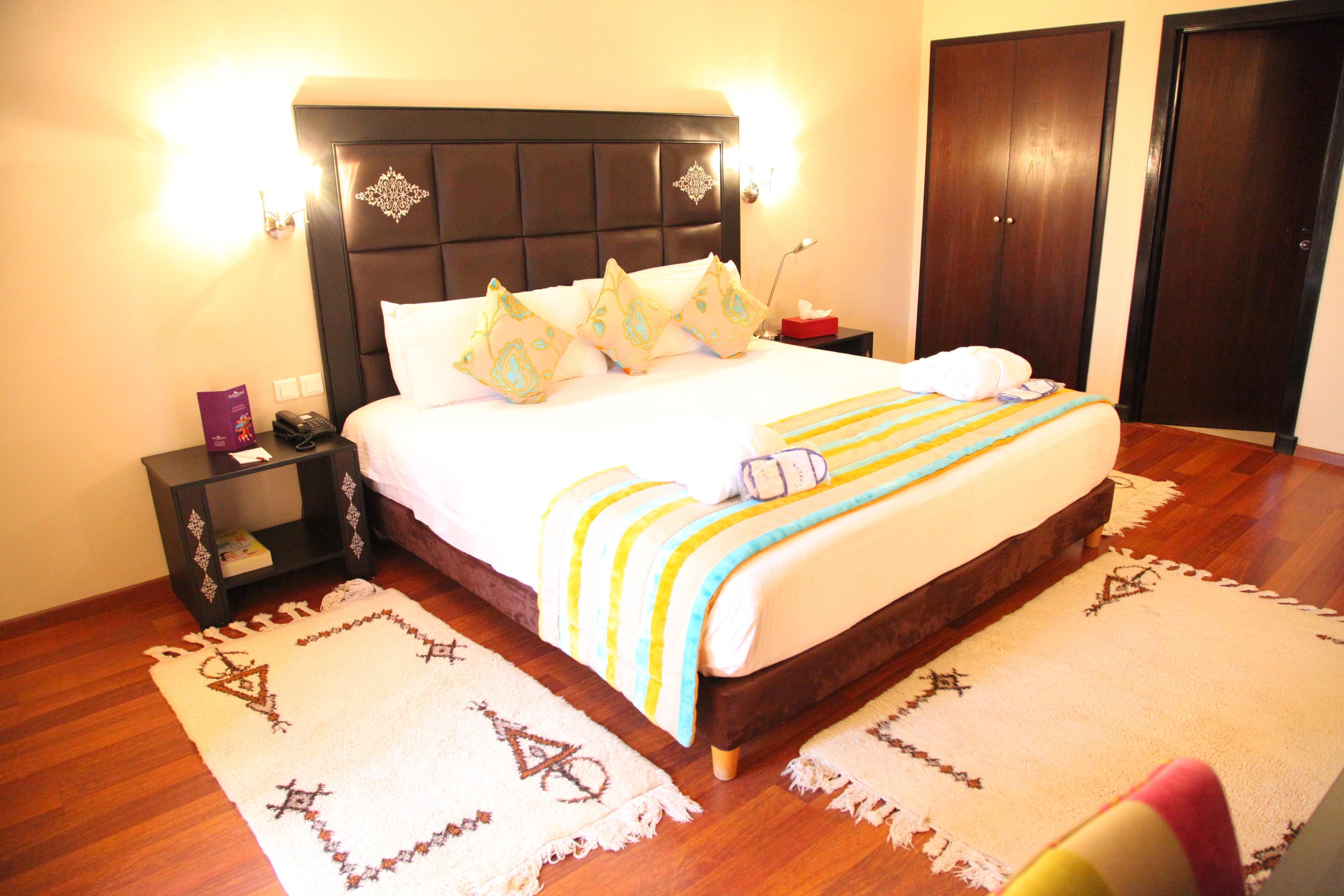 Palm Plaza Marrakech Hotel Marrakesh Ngoại thất bức ảnh A bedroom at the hotel