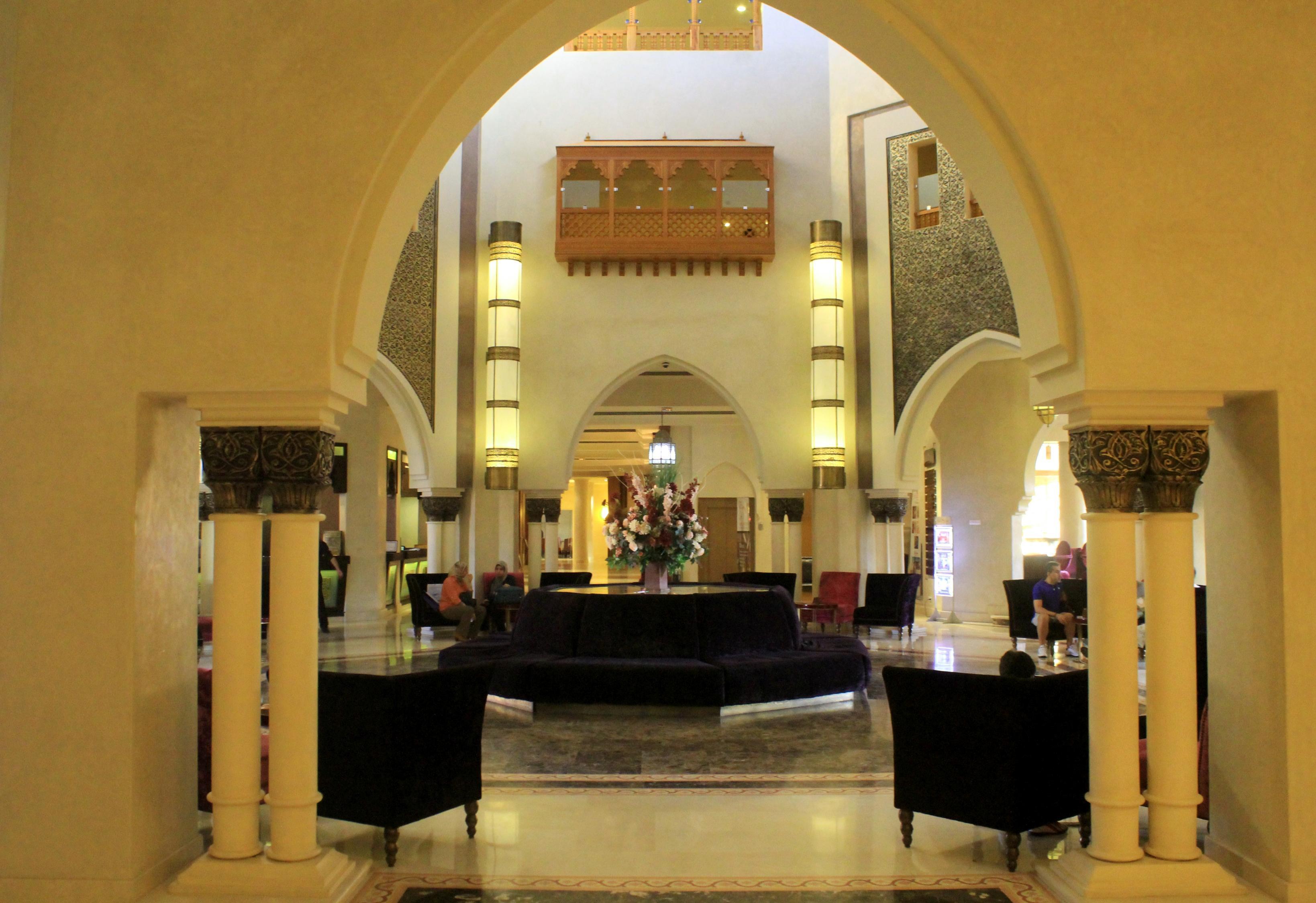 Palm Plaza Marrakech Hotel Marrakesh Ngoại thất bức ảnh The lobby of the hotel