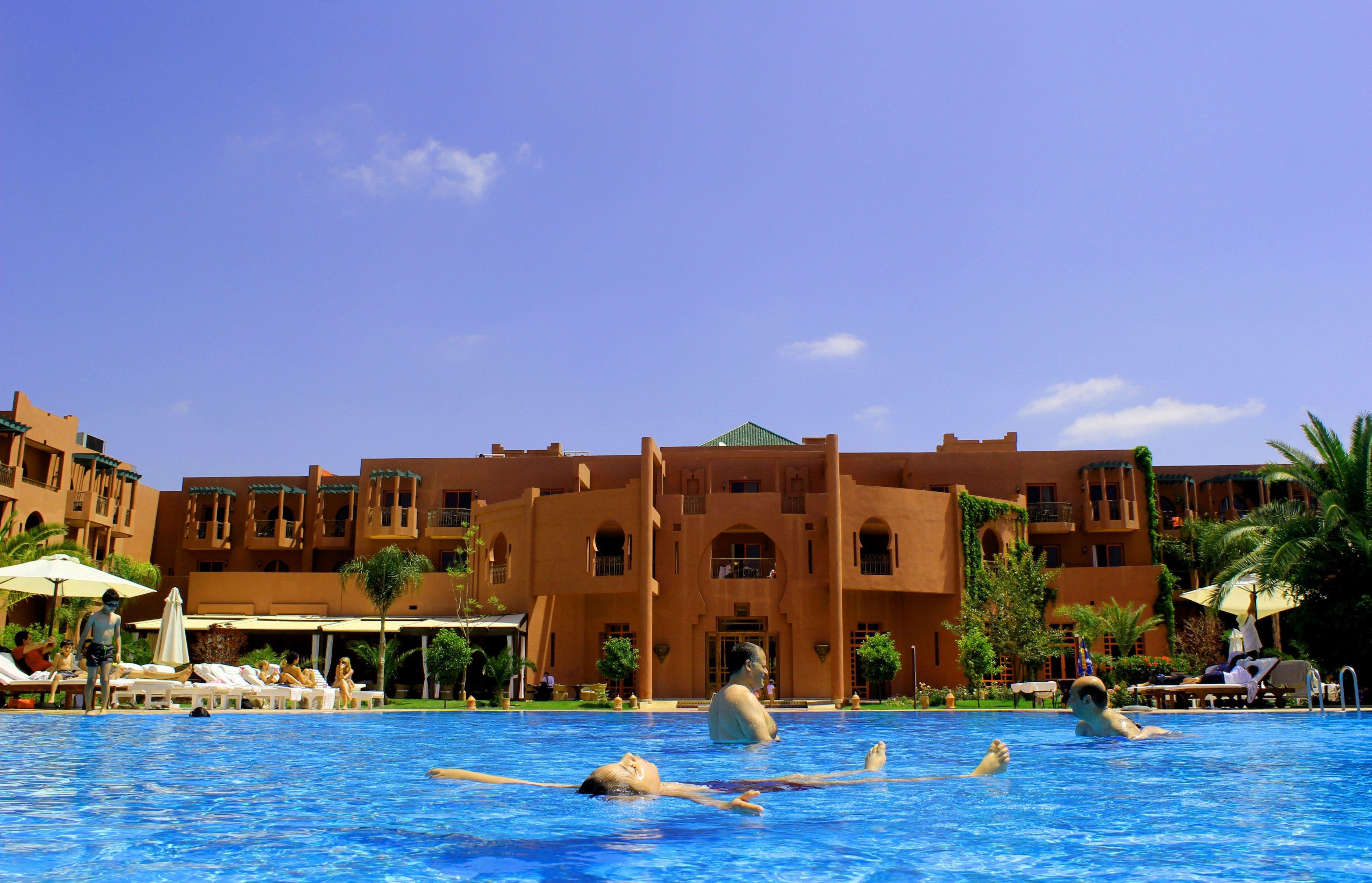 Palm Plaza Marrakech Hotel Marrakesh Ngoại thất bức ảnh A swimming pool in a hotel in Agadir, Morocco