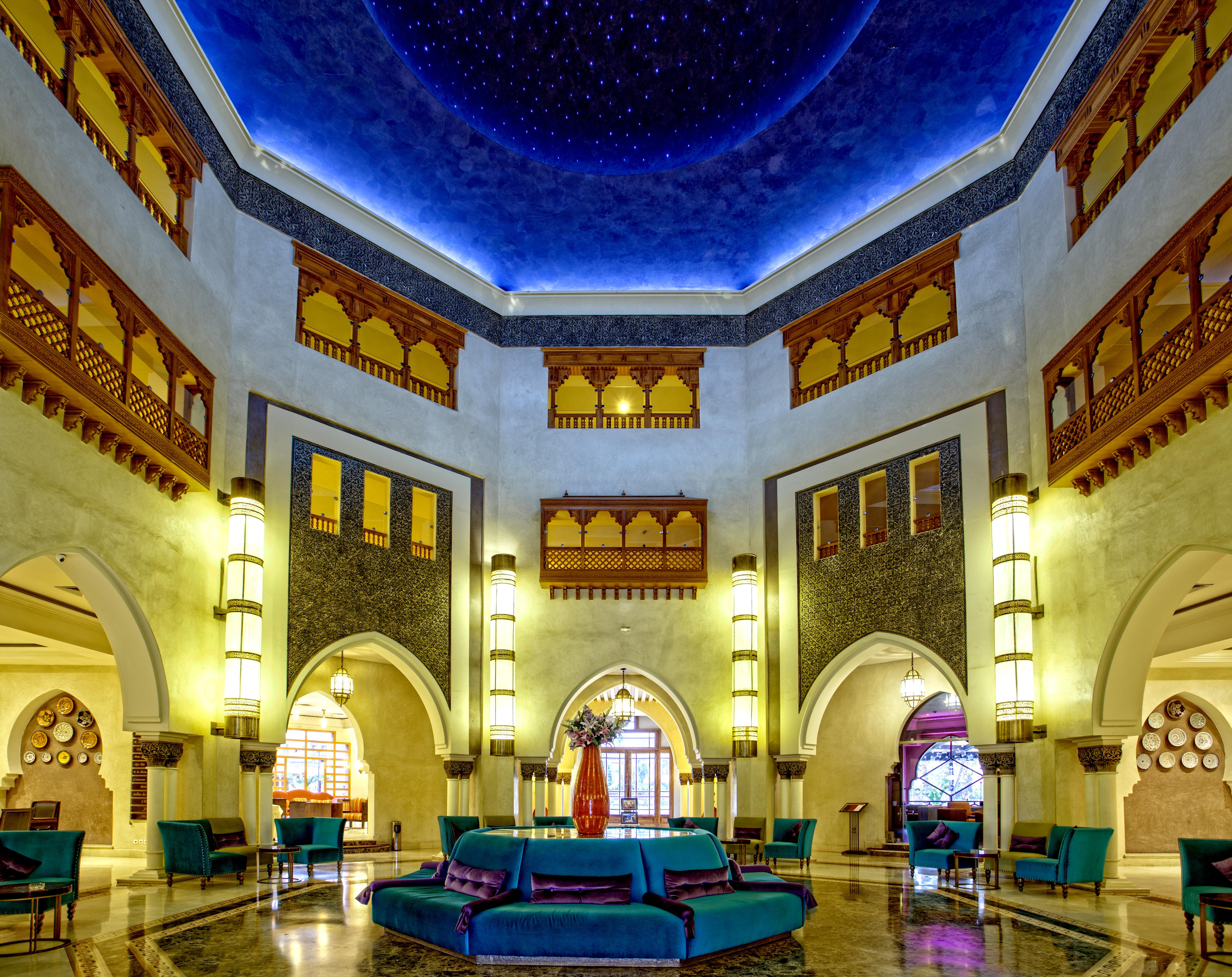 Palm Plaza Marrakech Hotel Marrakesh Ngoại thất bức ảnh The lobby of the hotel