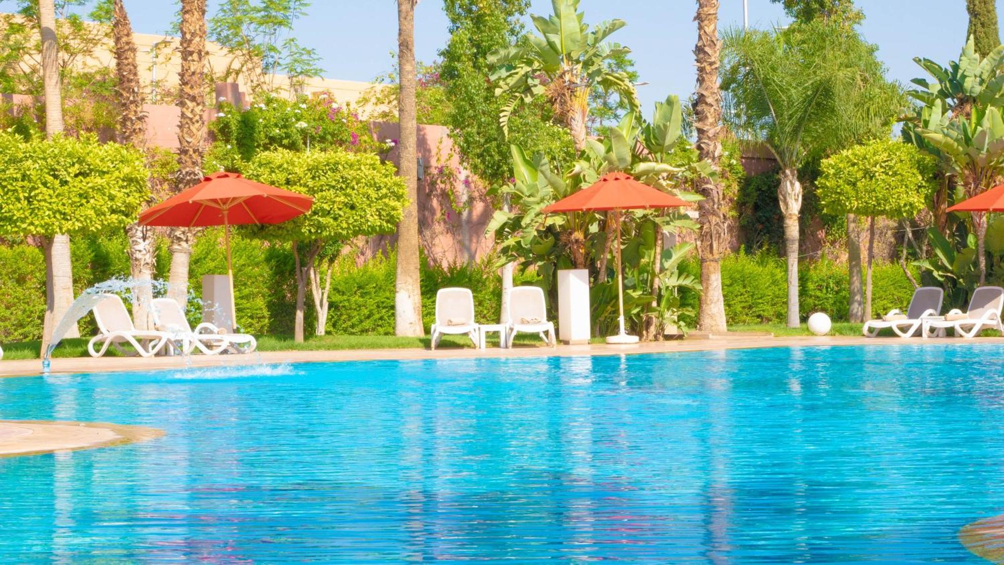Palm Plaza Marrakech Hotel Marrakesh Ngoại thất bức ảnh A swimming pool
